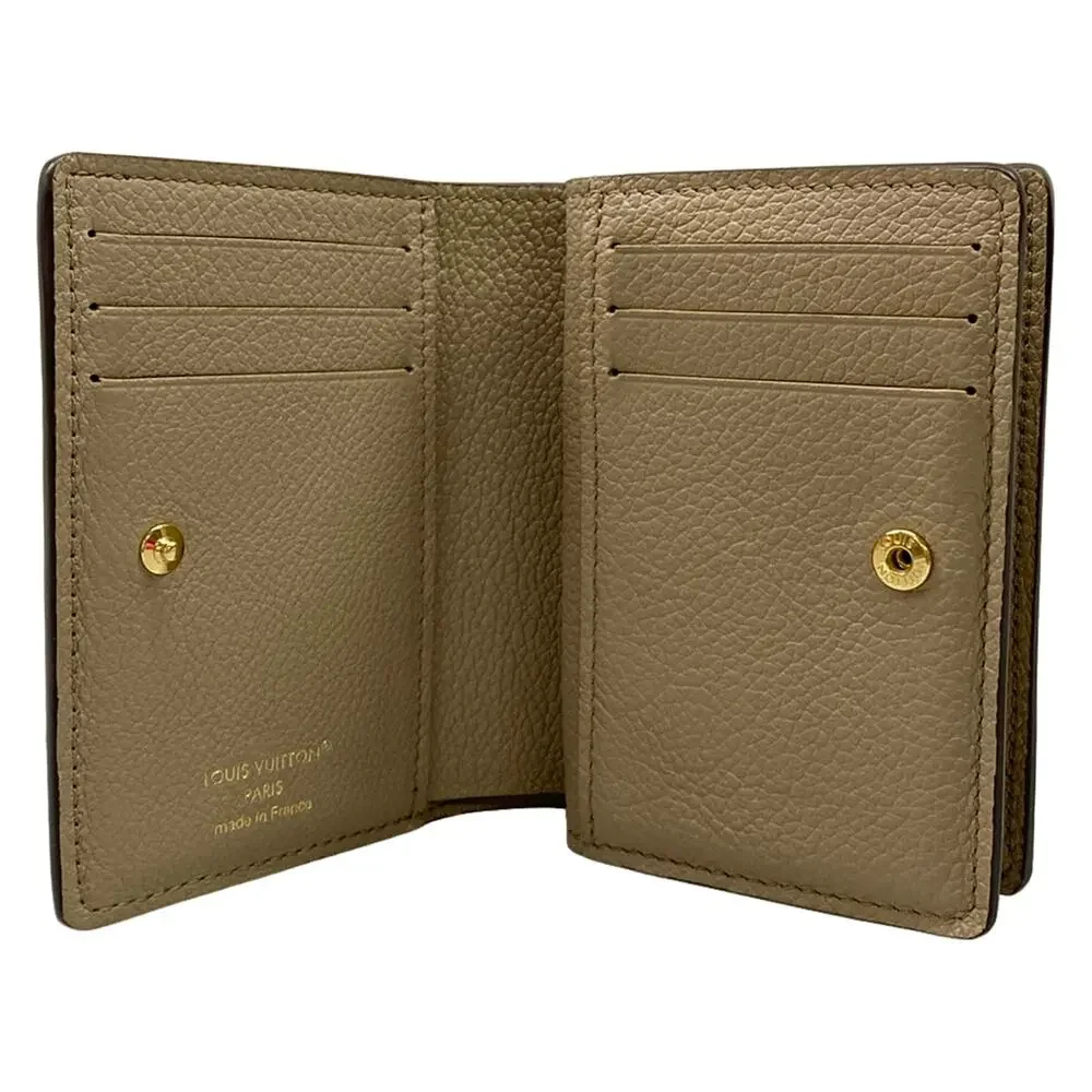 Louis Vuitton Portefeuille Clare Bicolor Monogram Amplant Bifold Wallet M29452